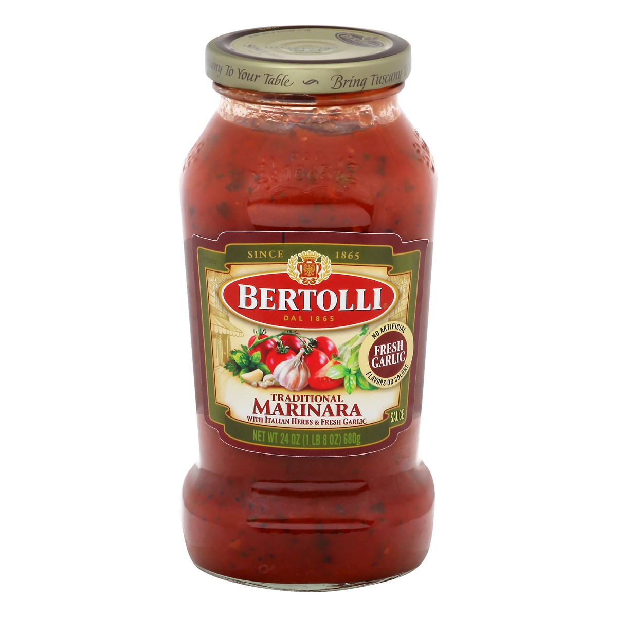 slide 1 of 13, Bertolli Traditional Marinara Sauce 24 oz, 24 oz