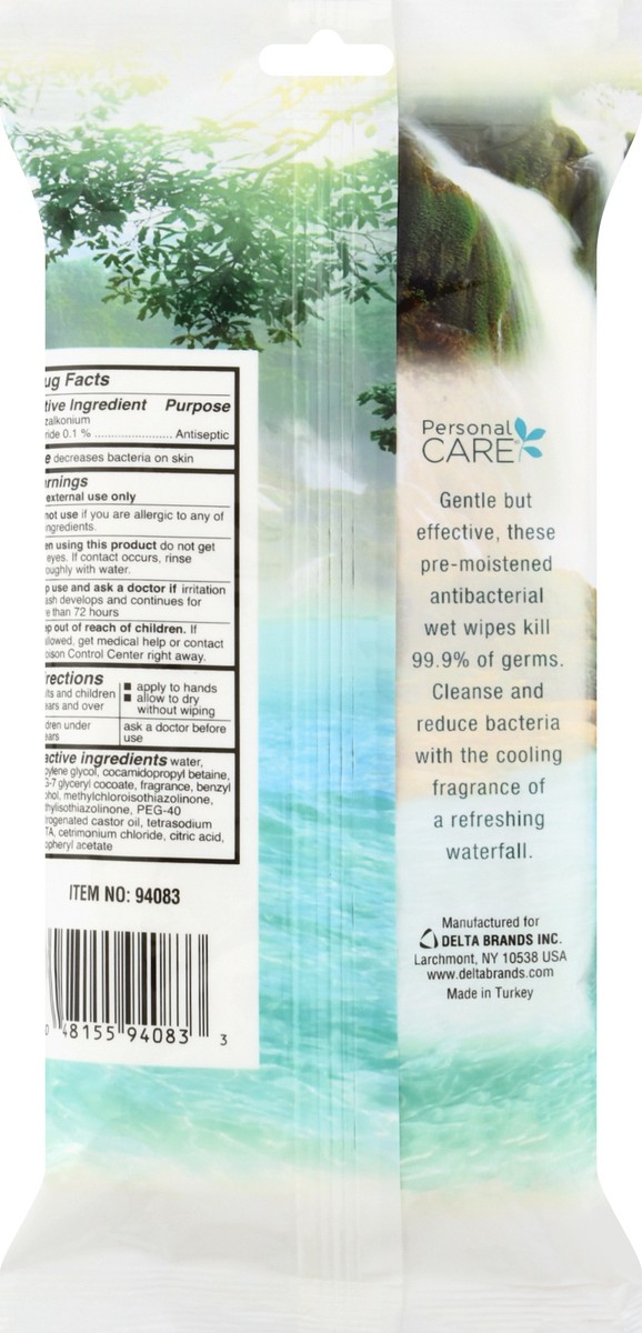 slide 2 of 11, NON BRAND Pc Antibac Wipes - Waterfall, 1 ct