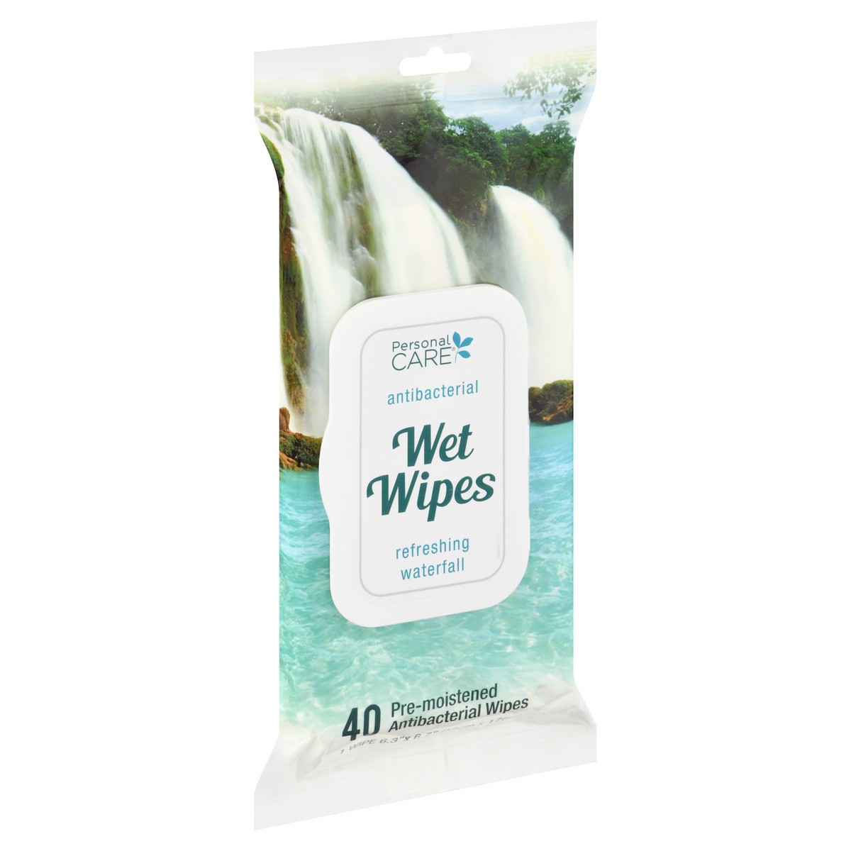 slide 4 of 11, NON BRAND Pc Antibac Wipes - Waterfall, 1 ct