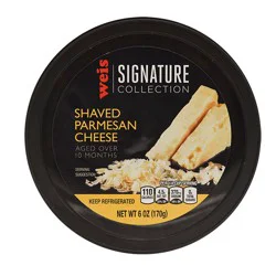Weis Signature Collection Shaved Parmesan Cheese - 6 oz