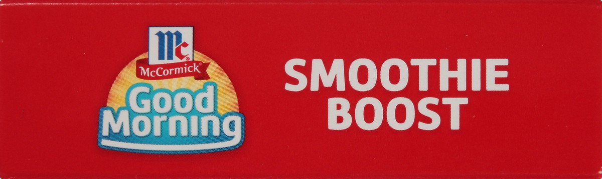 slide 2 of 13, McCormick Good Morning Chocolate Mocha Smoothie Boost Drink Mix Packets 4-0.46 oz Packets, 1.84 oz