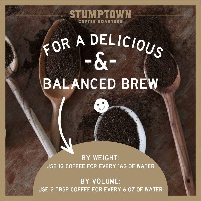 slide 6 of 7, Stumptown Coffee, Hair Bender Blend Medium Roast Whole Bean Coffee - 18oz Bag - 18 OZ, 18 oz