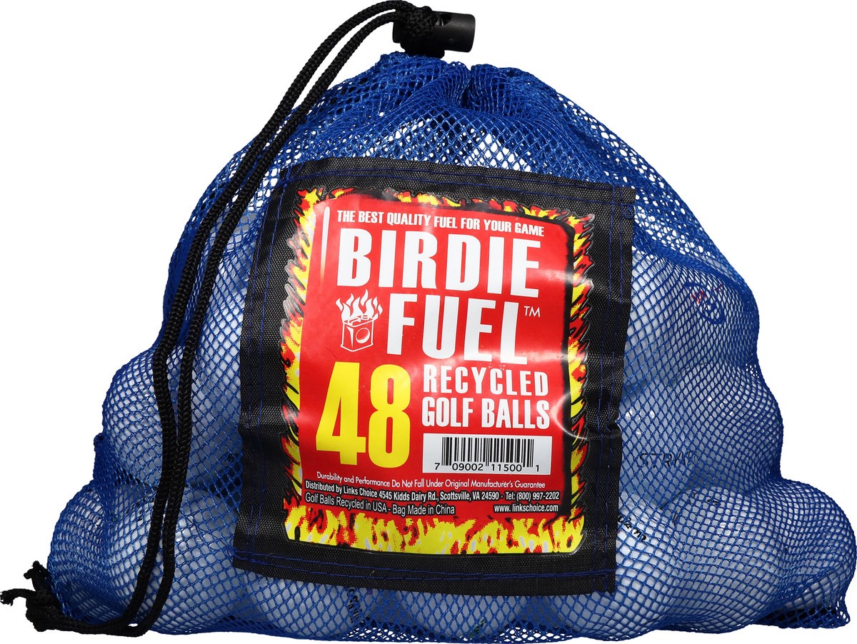 slide 10 of 12, Birdie Fuel Recycled Golf Balls 48 ea, 48 ct