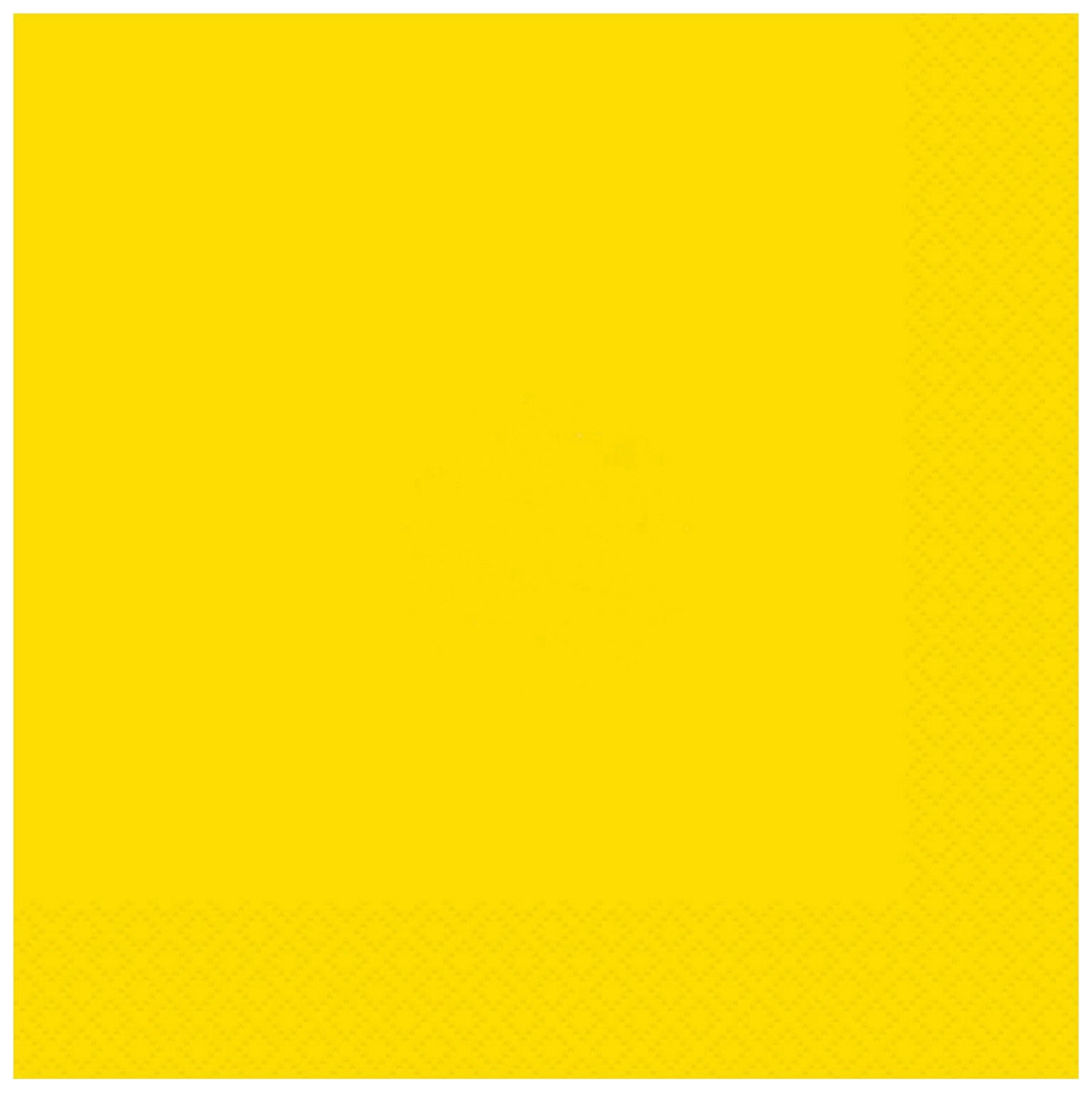 slide 1 of 1, Unique Neon Yellow Napkin, 20 ct