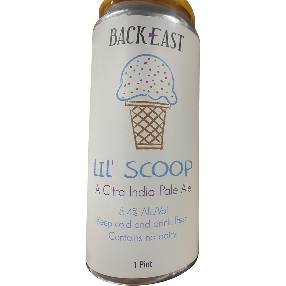 slide 1 of 1, Backeast Lil Scoop, 4 ct; 16 oz