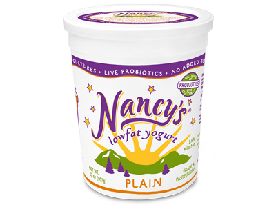 slide 1 of 1, Nancy's Lowfat Organic Yogurt, 32 oz