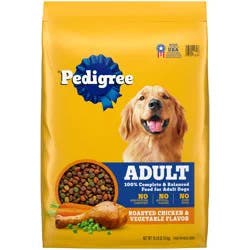 Pedigree Complete Nutrition Adult Dry Dog Food, Roasted Chicken & Vegetable Flavor,18 lb. Bag