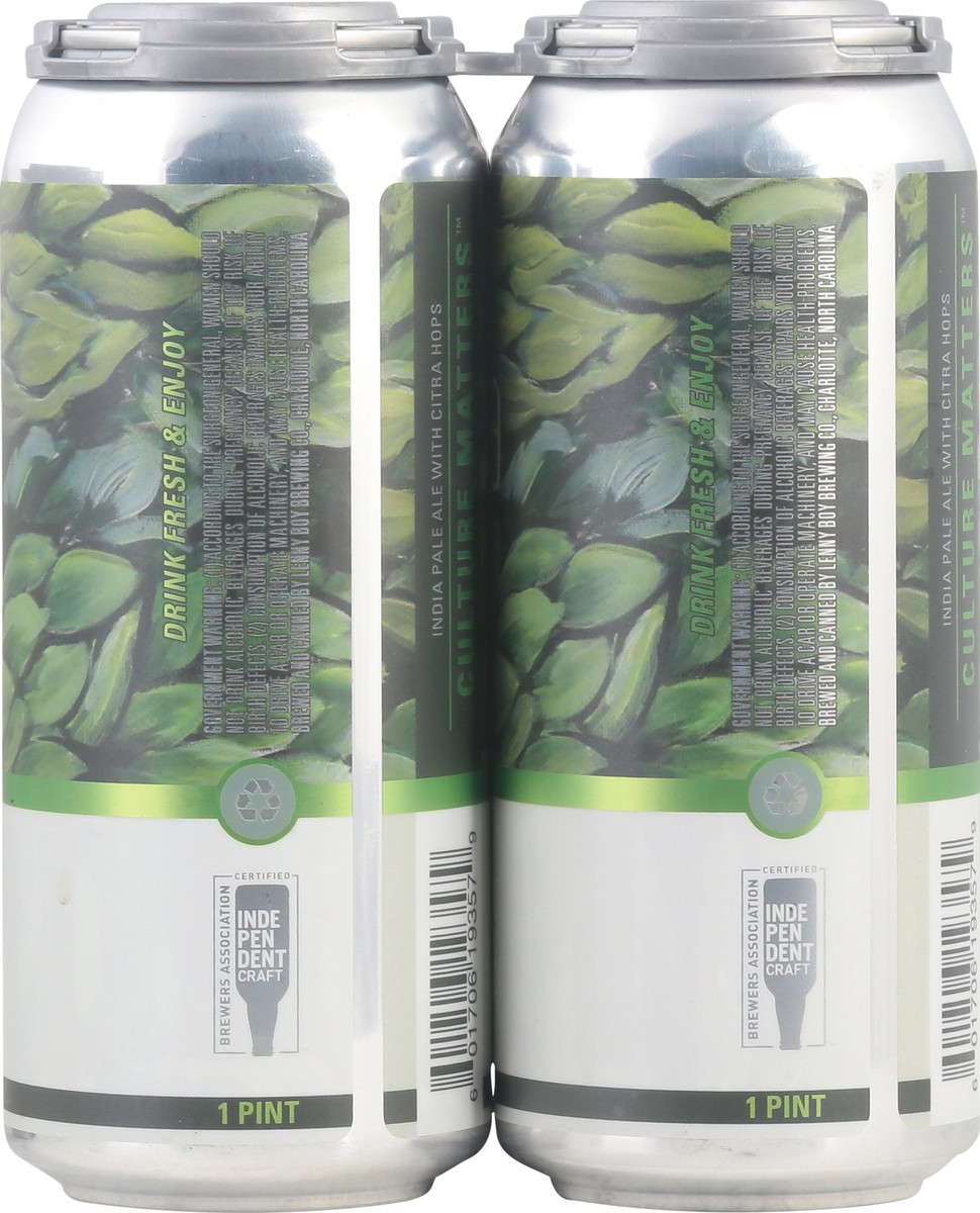 slide 2 of 9, Lenny Boy Brewing Co. India Pale Ale Citraphilia Beer 4 - 1 pt Cans, 4 ct