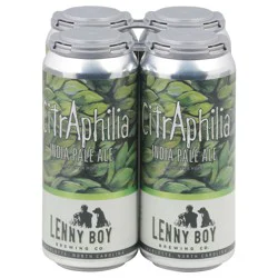 Lenny Boy Brewing Co. India Pale Ale Citraphilia Beer 4 - 1 pint Cans