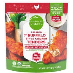 Simple Truth Organic Breaded Mild Buffalo Style Chicken Tenders