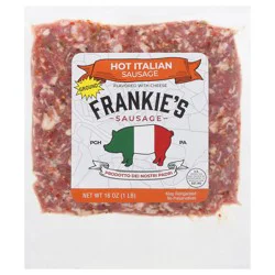 Frankie's Hot Italian Ground Sausage - 16 oz