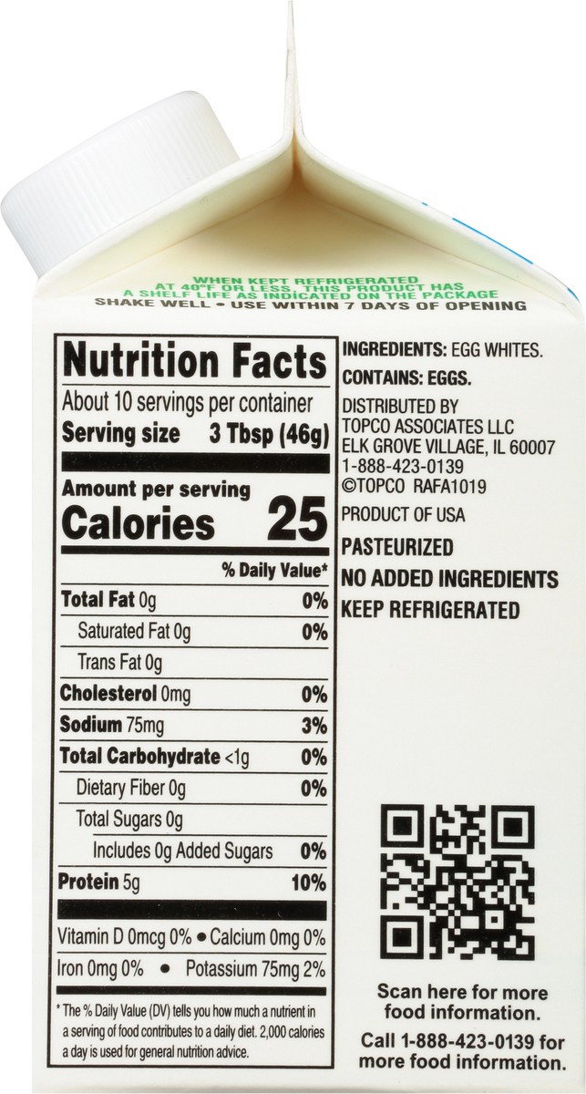 slide 5 of 12, Food Club Great Egg-Spectations 100% Liquid Egg Whites 16 oz, 16 oz