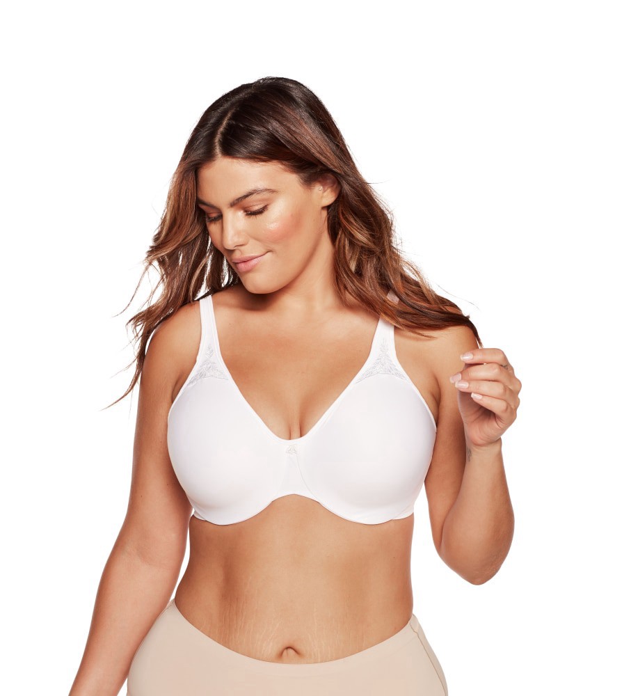 slide 1 of 1, Bali Passion For Comfort Minimizer Bra - White, 40ddd