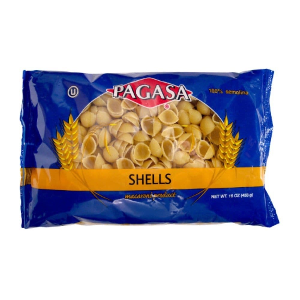 slide 1 of 1, Pagasa Pasta Shells, 16 oz