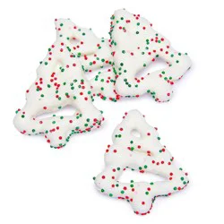 Prepacked Chocolate Frosted Christmas Tree Pretzels