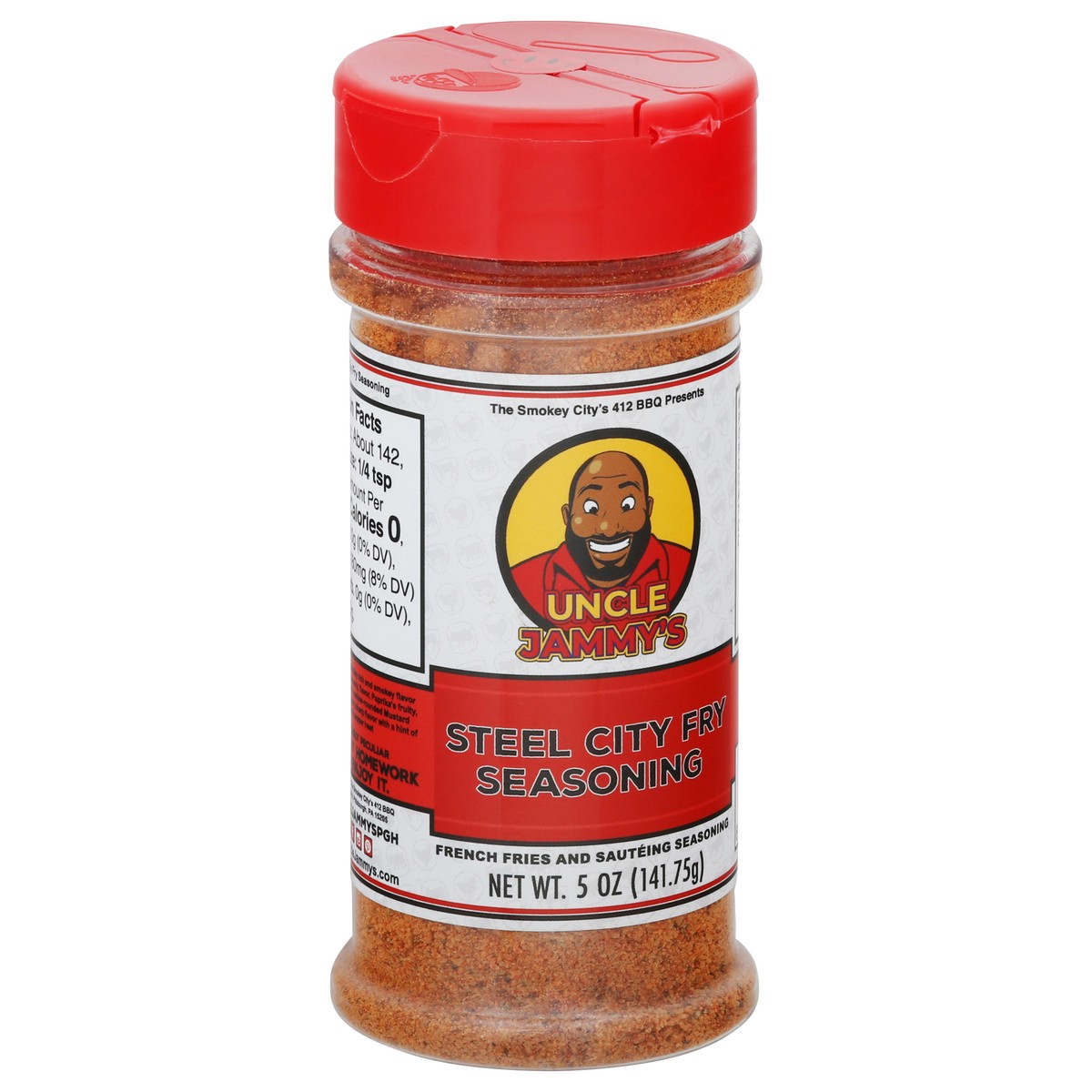 slide 13 of 14, Uncle Jammy's Steel City Fry Seasoning 5 oz, 5 oz