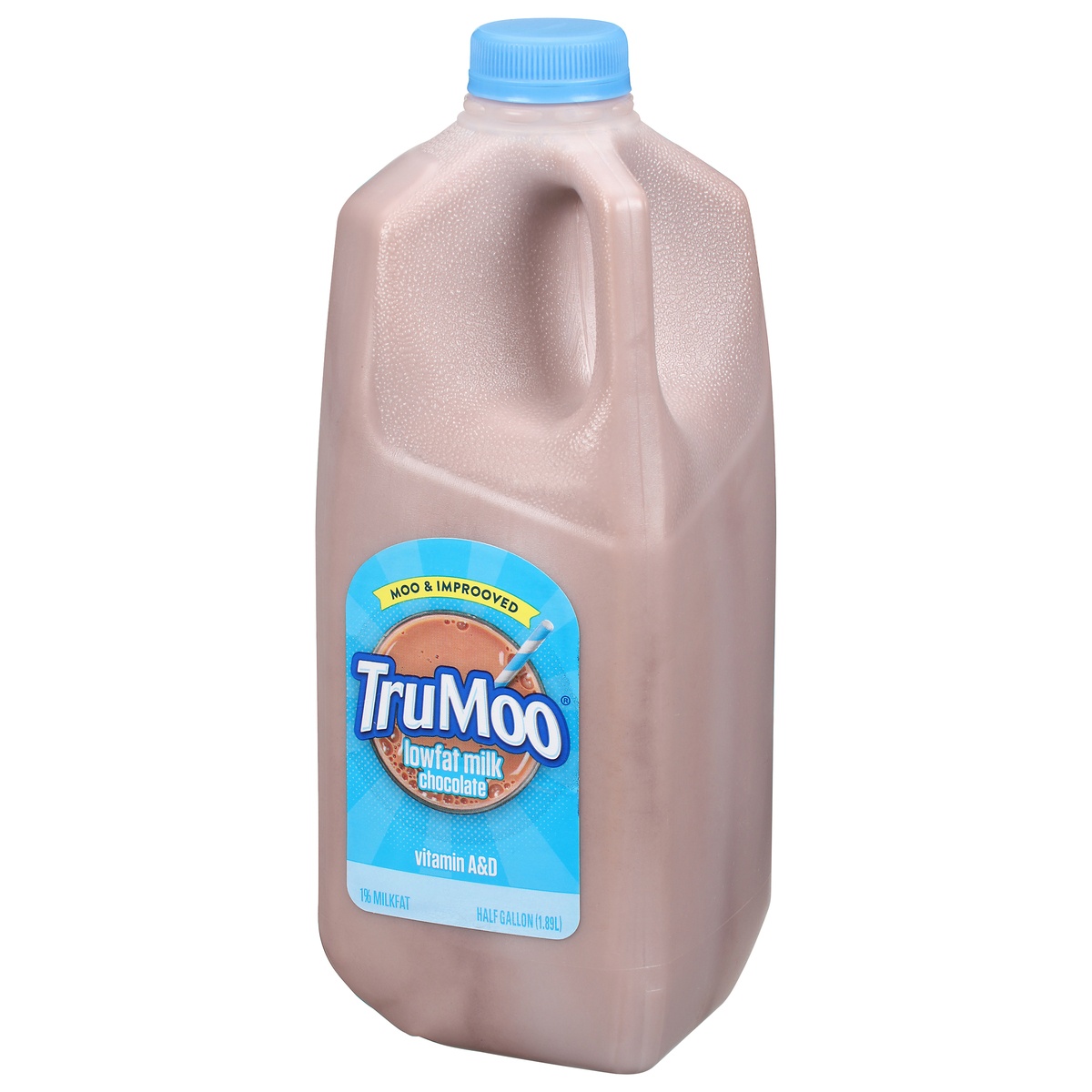 slide 3 of 11, TruMoo 1% Low Fat Chocolate Milk, 1/2 gal