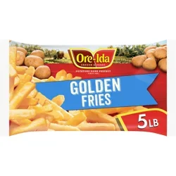 Ore-Ida Crispy Straight-Cut Fries, French Fried Potatoes, Value Size, 5 lb Bag