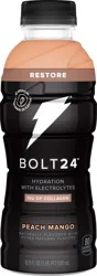 Bolt24 Restore Peach Mango Hydration Drink 16.9 oz