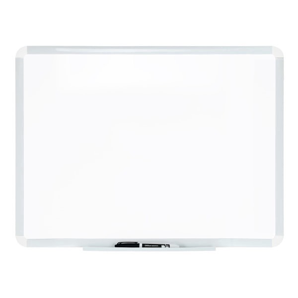 slide 1 of 4, FORAY Dry-Erase Board with Plastic Frame White, 1 ct