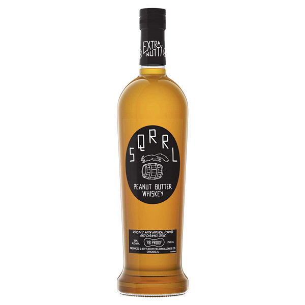 slide 1 of 1, SQRRL Peanut Butter Whiskey, 750 ml