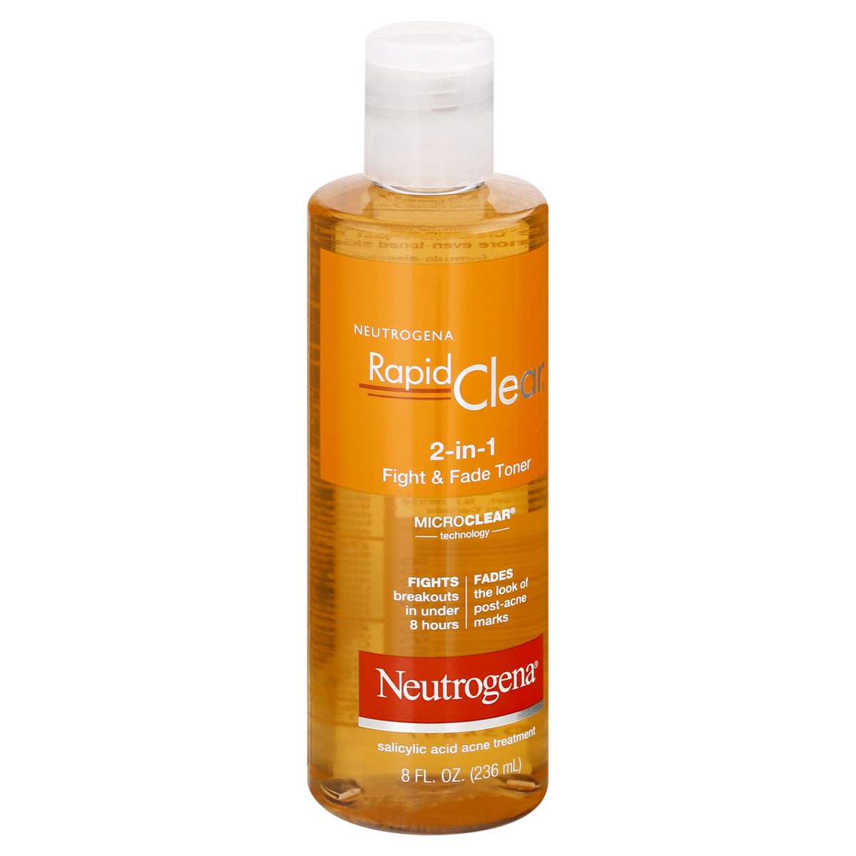 slide 12 of 12, Neutrogena Rapid Clear 2-In-1 Fight & Fade Acne Toner, 8 Fl. Oz., 8 fl oz