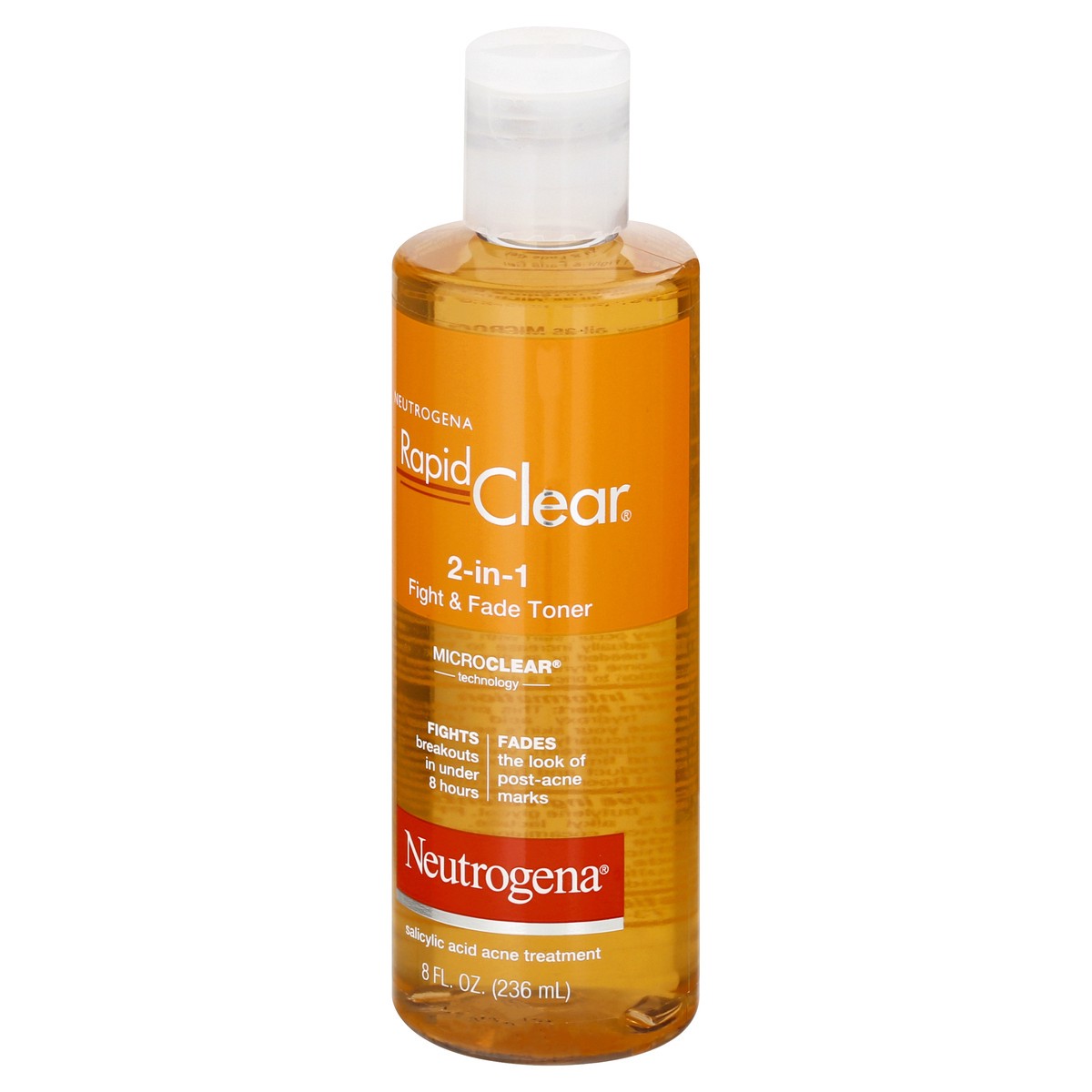 slide 2 of 12, Neutrogena Rapid Clear 2-In-1 Fight & Fade Acne Toner, 8 Fl. Oz., 8 fl oz