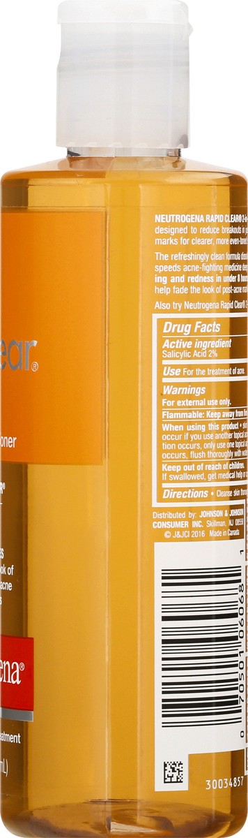 slide 4 of 12, Neutrogena Rapid Clear 2-In-1 Fight & Fade Acne Toner, 8 Fl. Oz., 8 fl oz