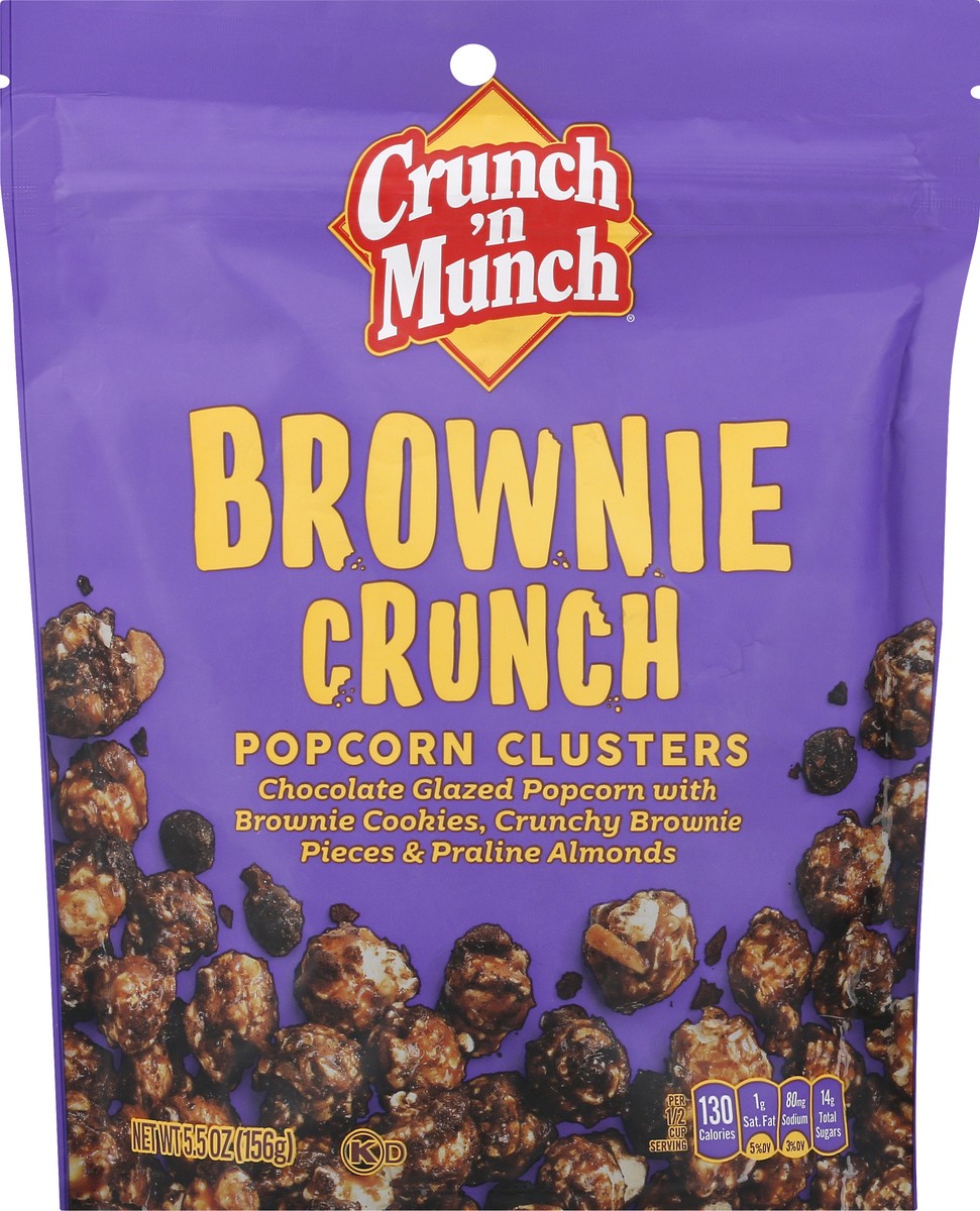 slide 9 of 10, Crunch 'n Munch Crunch N Munch Brownie Brittle Crunch Popcorn Clusters, 5.5 oz