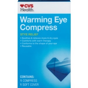 slide 1 of 1, CVS Health Warming Eye Compress, Stye Relief, 1 ct