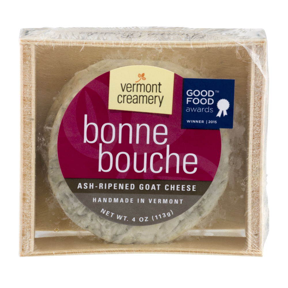 slide 1 of 1, Vermont Creamery Goat Cheese, Bonne Bouche, 4 oz