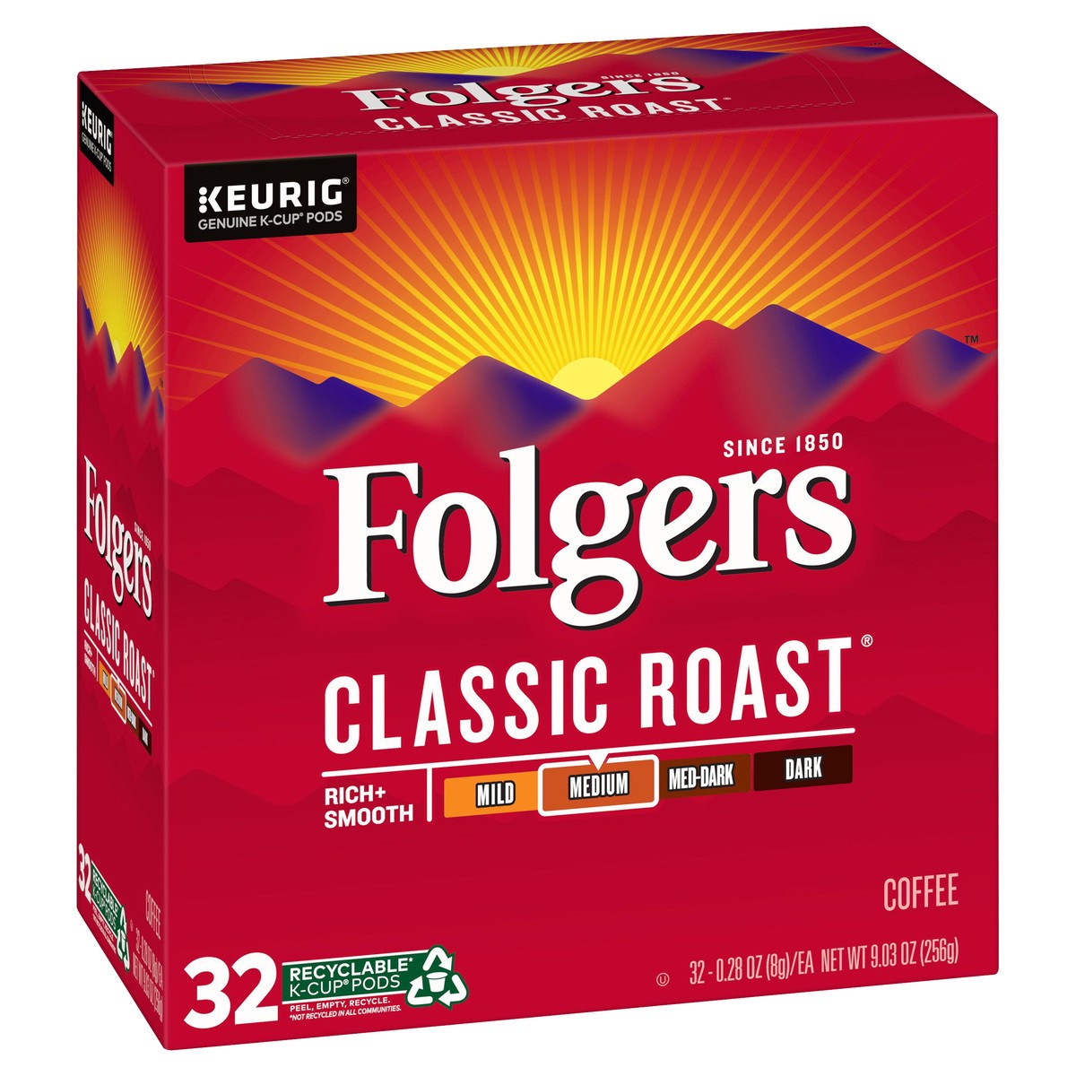 slide 6 of 7, Folgers Coffee, 32 ct