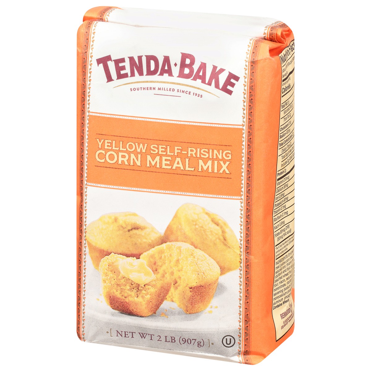 slide 9 of 9, Tenda-Bake Yellow Self Rising Corn Meal Mix 2 lb Bag, 2 lb