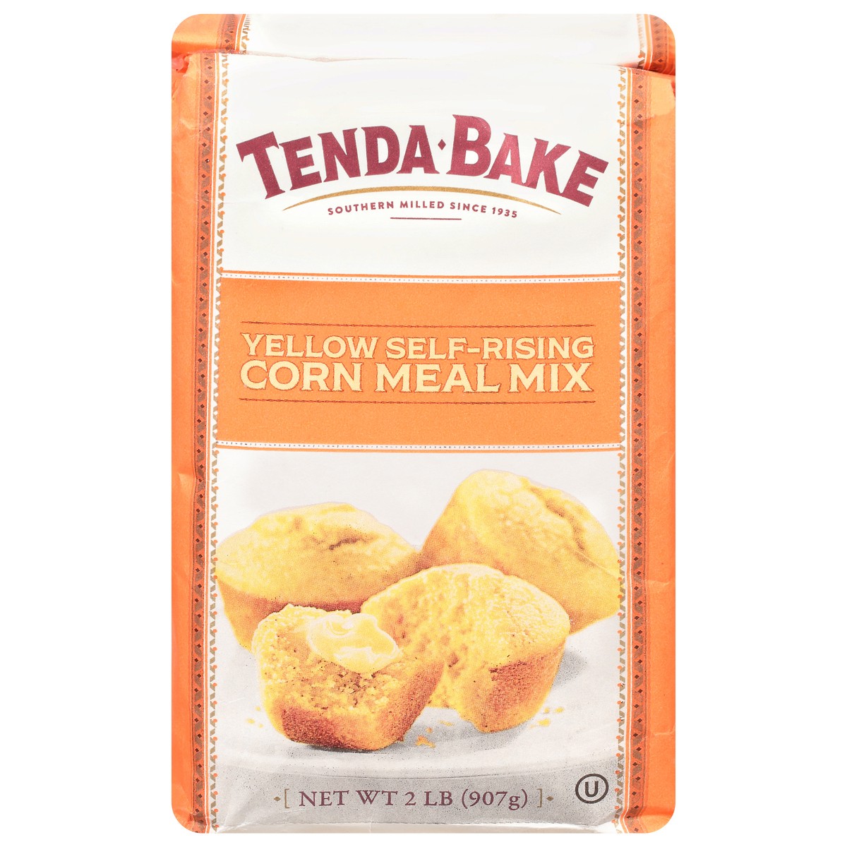 slide 1 of 9, Tenda-Bake Yellow Self Rising Corn Meal Mix 2 lb Bag, 2 lb