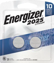 Energizer Lithium 2025 3V Batteries 2 ea