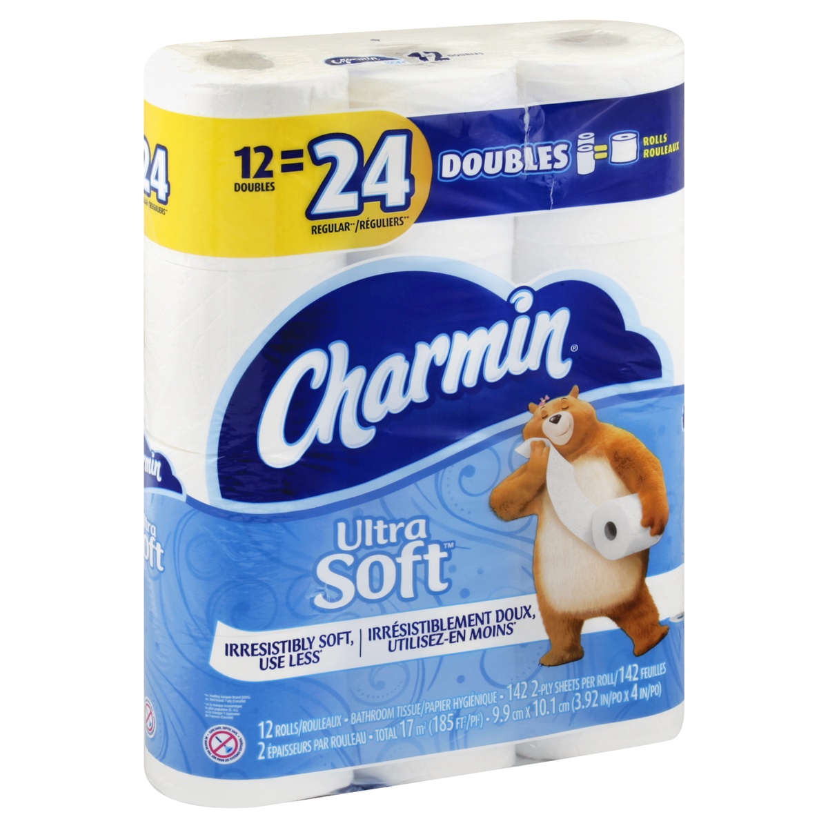 slide 5 of 5, Charmin Bathroom Tissue 12 ea, 12 ct