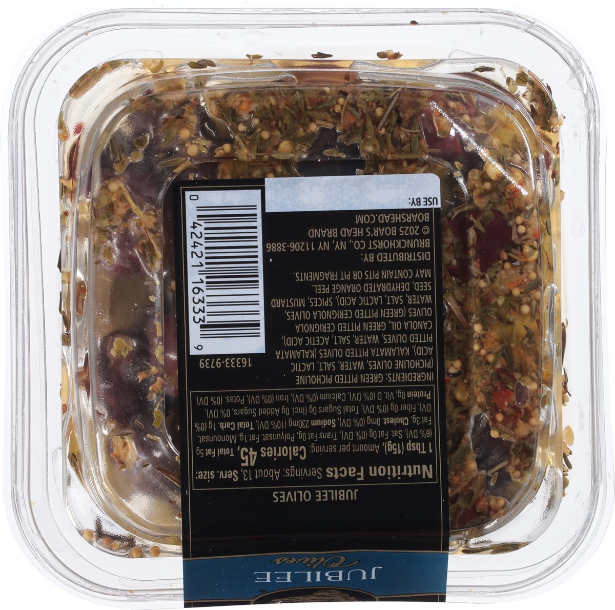 slide 5 of 12, Boar's Head Jubilee Olives, 7 oz