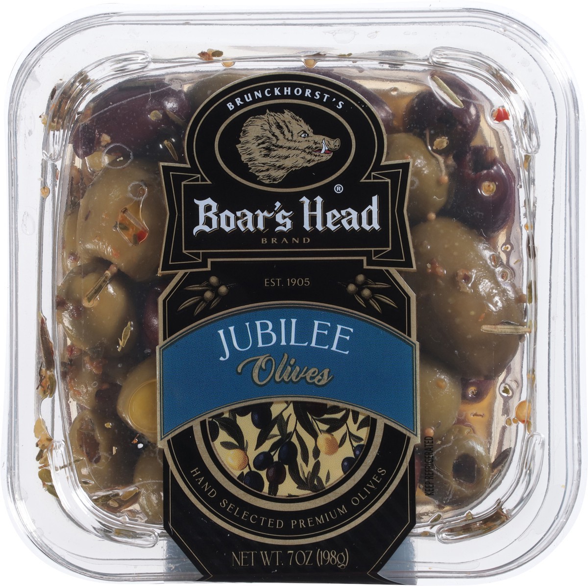 slide 8 of 12, Boar's Head Jubilee Olives, 7 oz