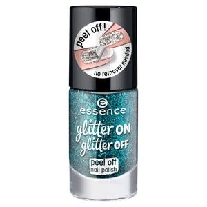 slide 1 of 1, Essence Glitter On Glitter Off Peel Off Nail Polish, 06 Glitter In The Air, 0.282 oz