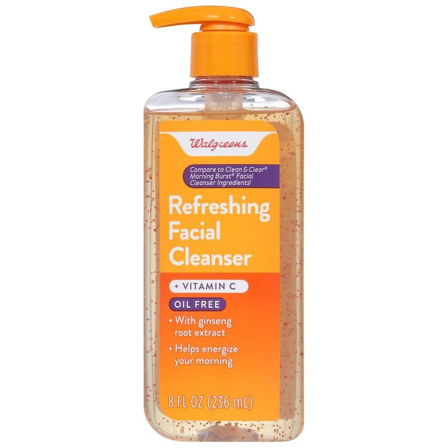 slide 1 of 1, Walgreens Refreshing Facial Cleanser, 8 fl oz