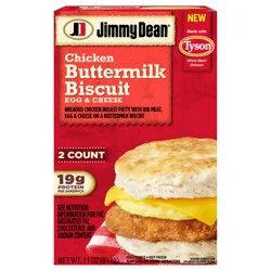 Jimmy Dean Chicken Buttermilk Biscuit Egg & Cheese, 2 ct