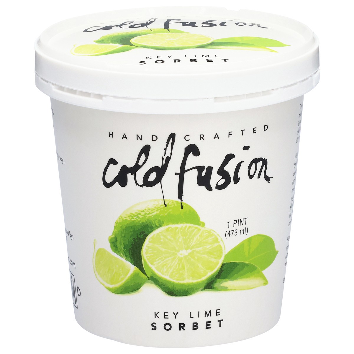 slide 2 of 4, Cold Fusion Key Lime Sorbet 1 pt, 16 fl oz