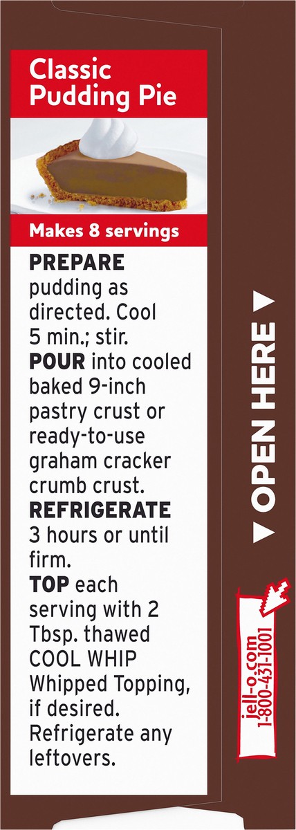 slide 5 of 9, Jell-O Cook & Serve Chocolate Fudge Pudding & Pie Filling Mix, 5 oz Box, 5 oz