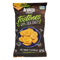 Inka Chips Tostones With Sea Salt - 4 oz