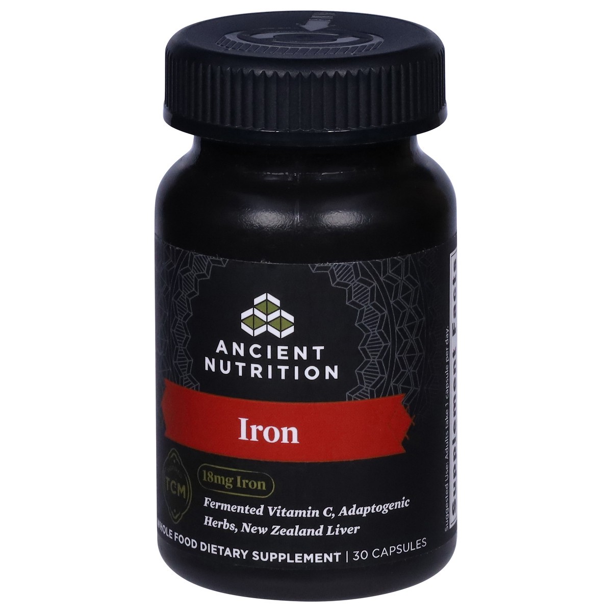 slide 5 of 12, Ancient Nutrition 18 mg Iron 30 Capsules, 30 ct