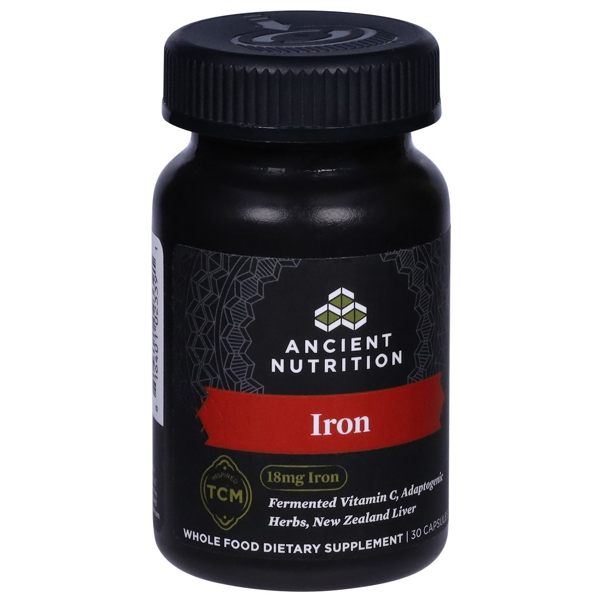 slide 12 of 12, Ancient Nutrition 18 mg Iron 30 Capsules, 30 ct