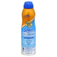 slide 1 of 1, Banana Boat Sport Cool Zone Sunscreen Spray Clear Ultra Mist SPF 30, 6 oz