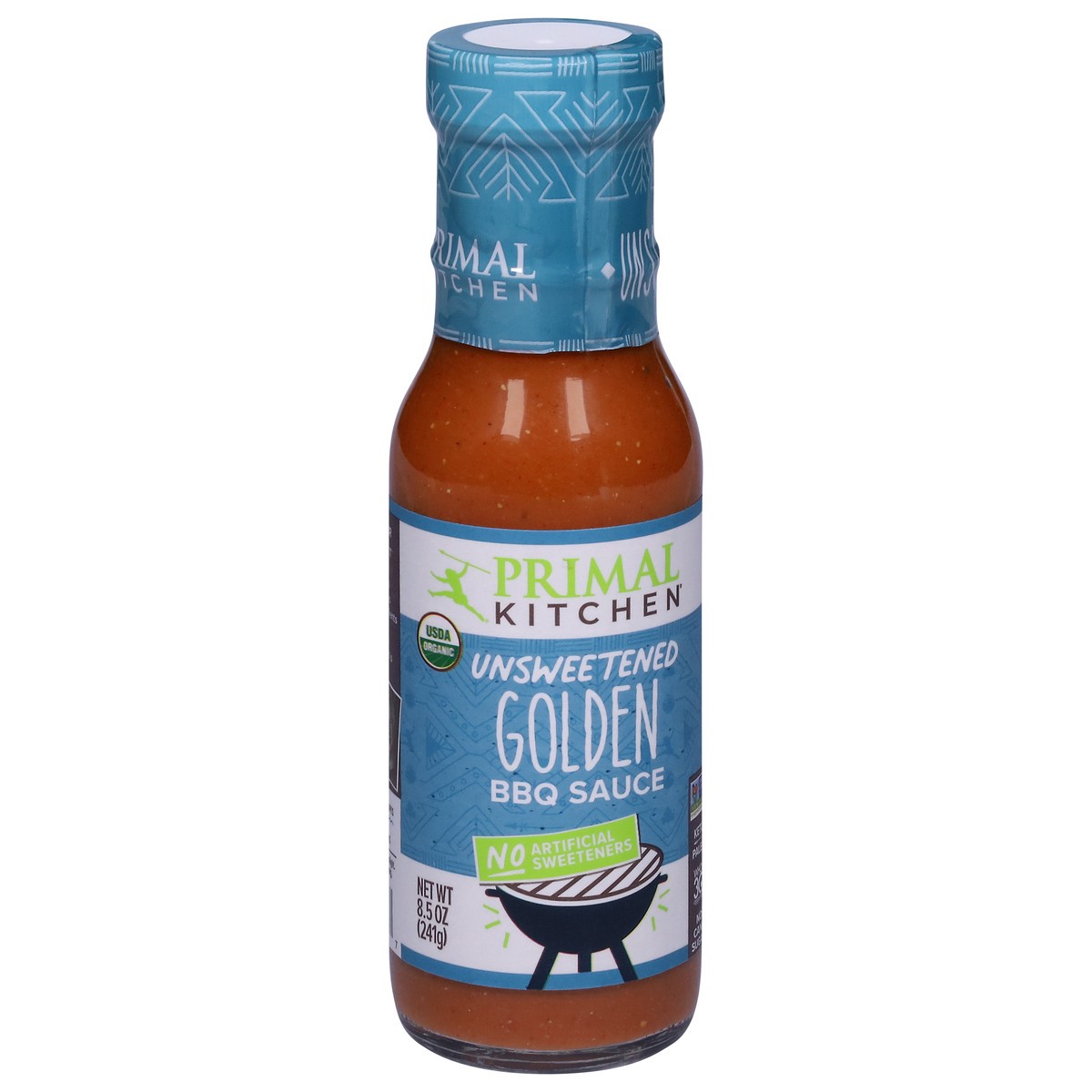 slide 2 of 9, Primal Kitchen Organic and Unsweetened Golden BBQ Sauce, 8.5 oz