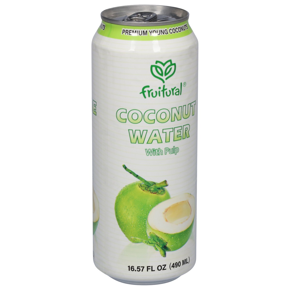 slide 10 of 11, Fruitural Coconut Water with Pulp- 16.57 fl oz, 16.5 oz