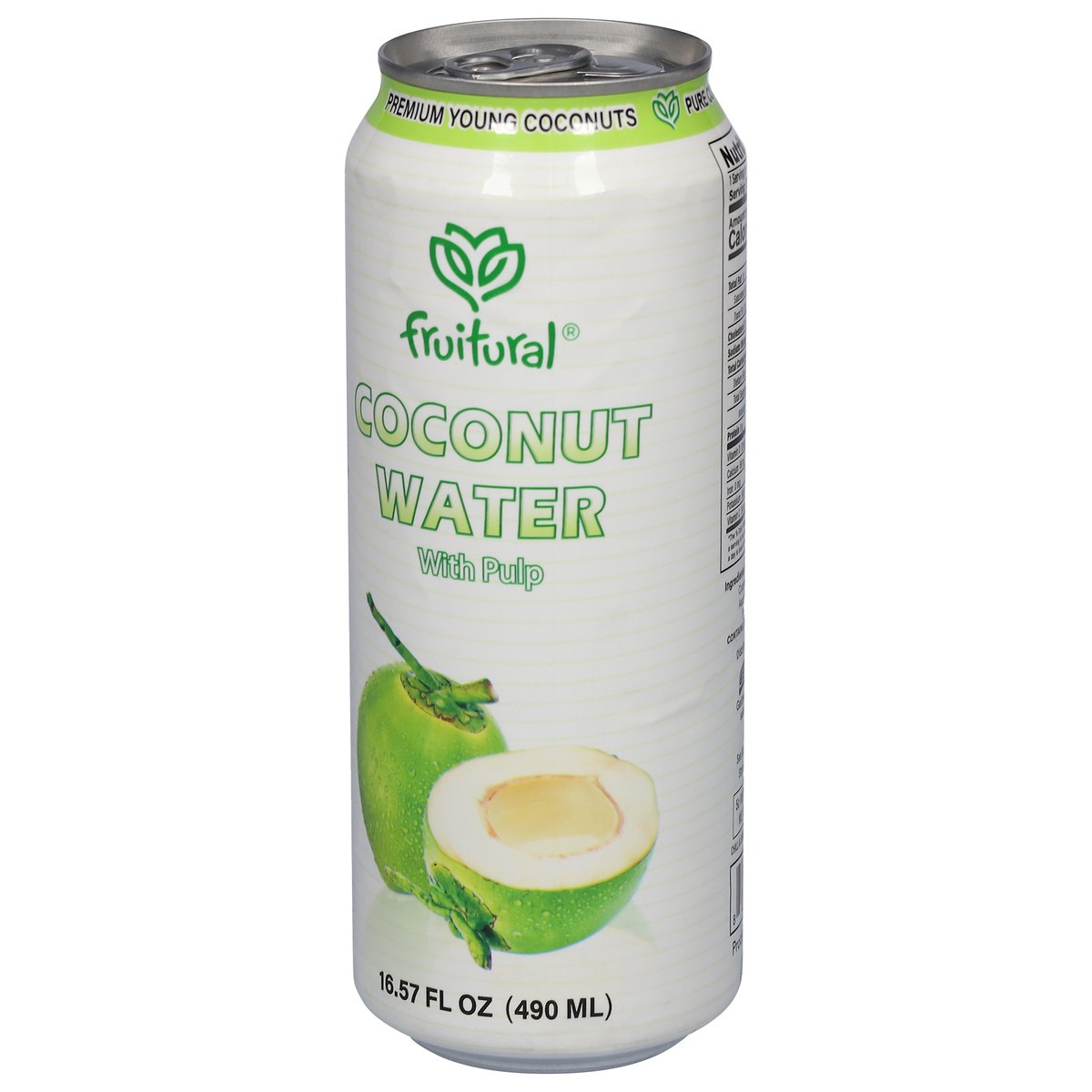 slide 8 of 11, Fruitural Coconut Water with Pulp- 16.57 fl oz, 16.5 oz